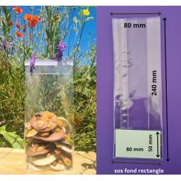 SAC SOS CRISTAL FOND CARTON