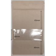 DOYPACK KRAFT FENETRE FL