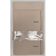 DOYPACK KRAFT FENETRE FL