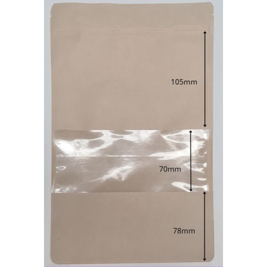 DOYPACK KRAFT FENETRE FL