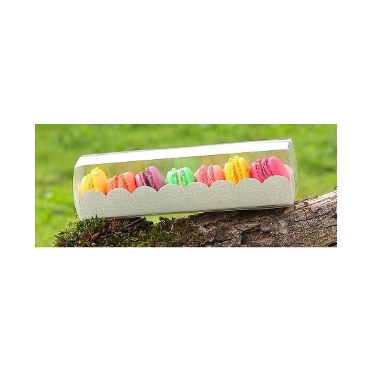 REGLETTES MACARONS FOND BLANC